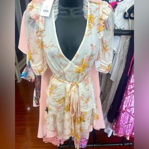 NEW LOVESHACKFANCY ARLO DRESS WITH TAGS